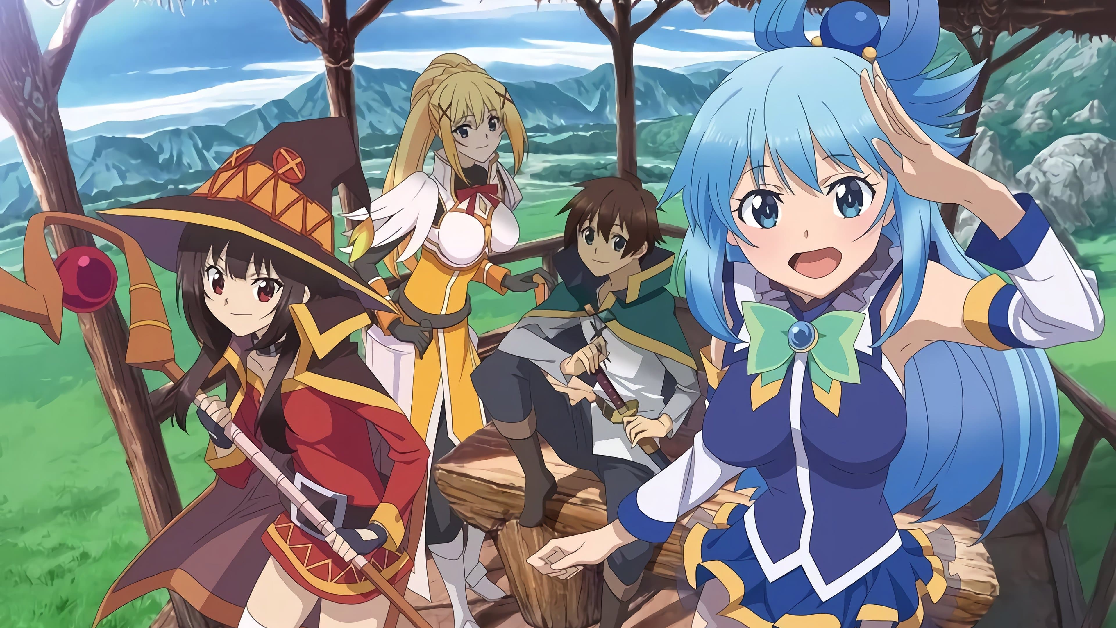 KONOSUBA – God's blessing on this wonderful world! Legend of Crimson backdrop