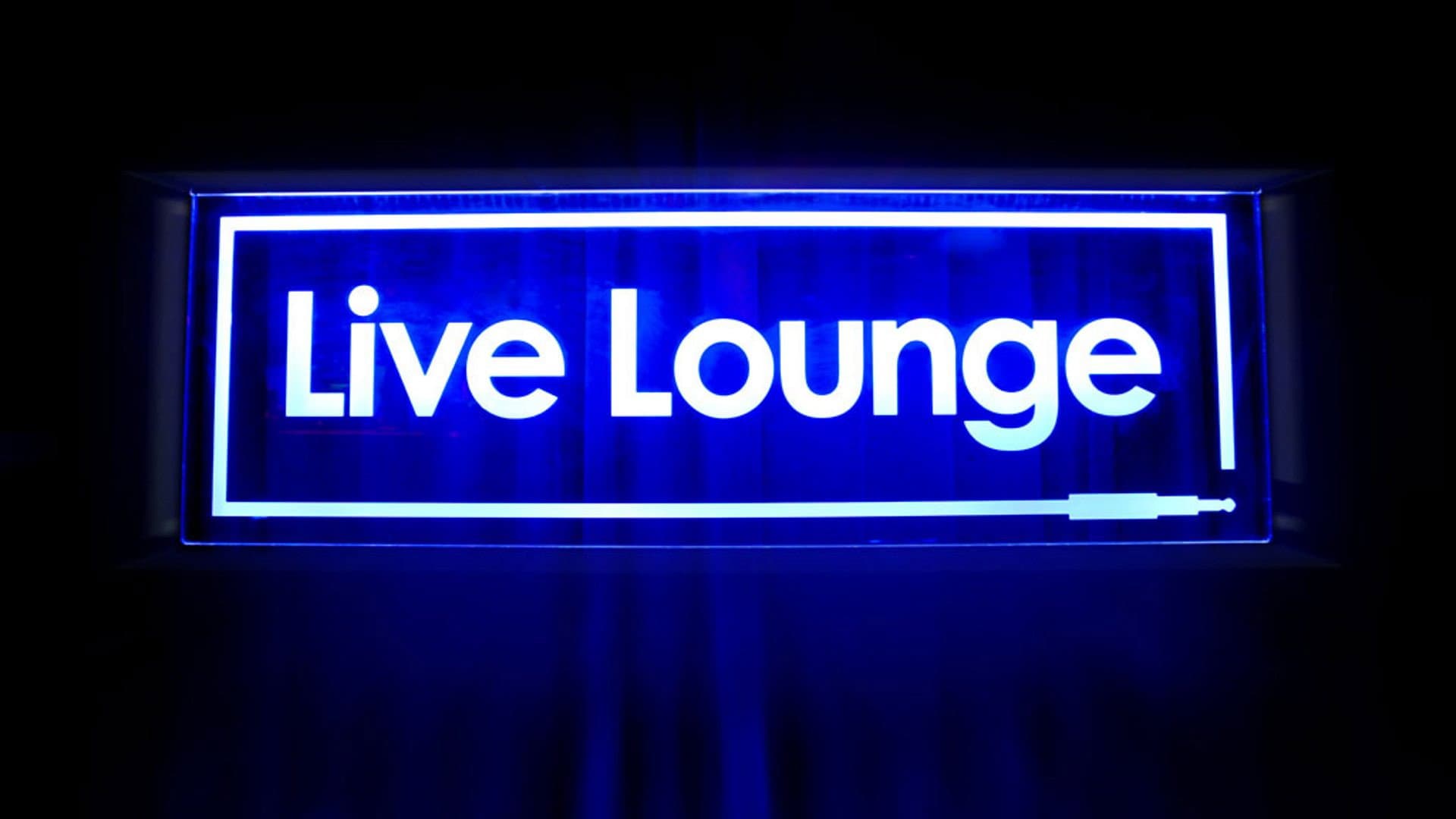 BBC Radio 1's Live Lounge backdrop
