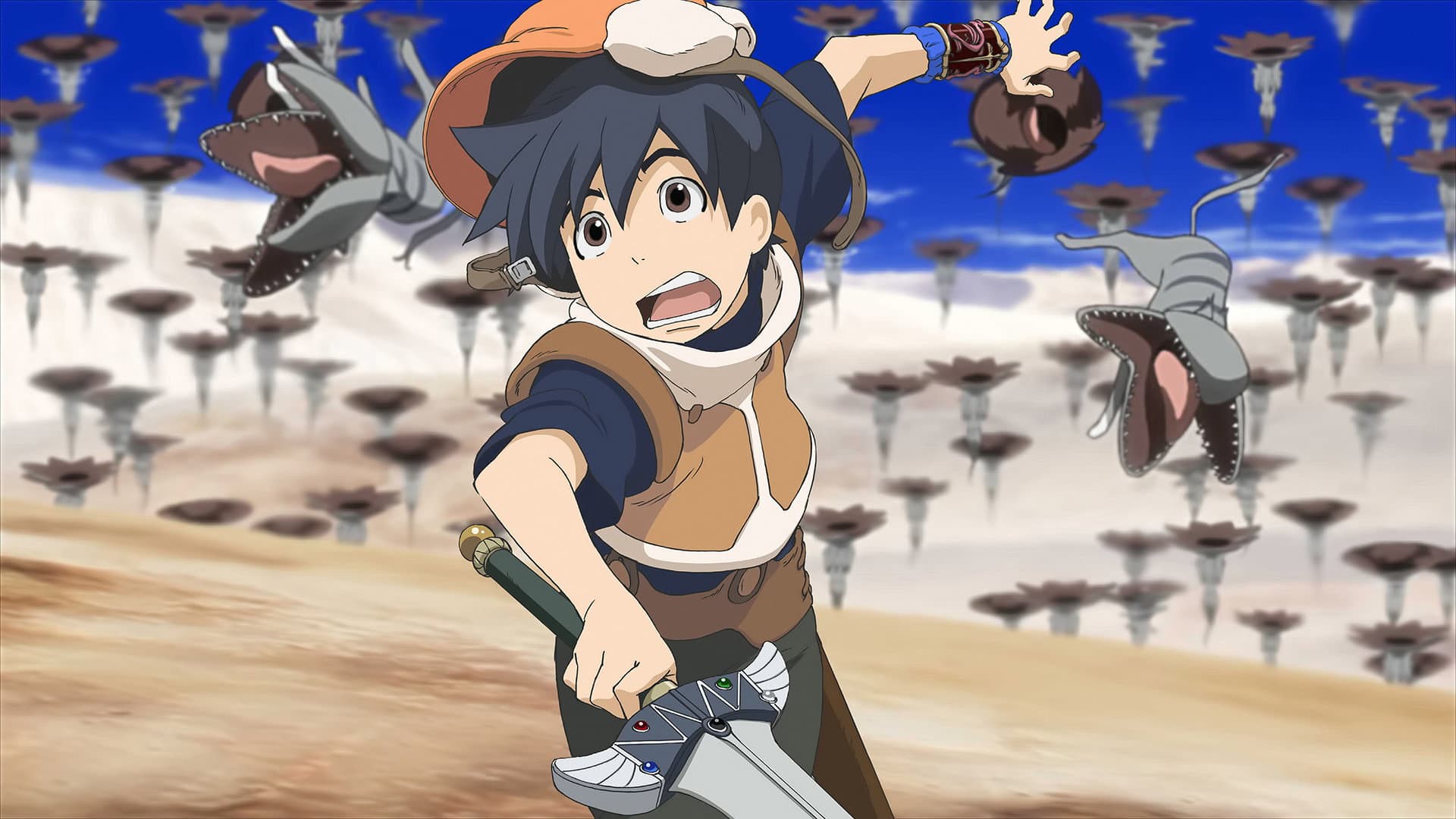 Brave Story backdrop