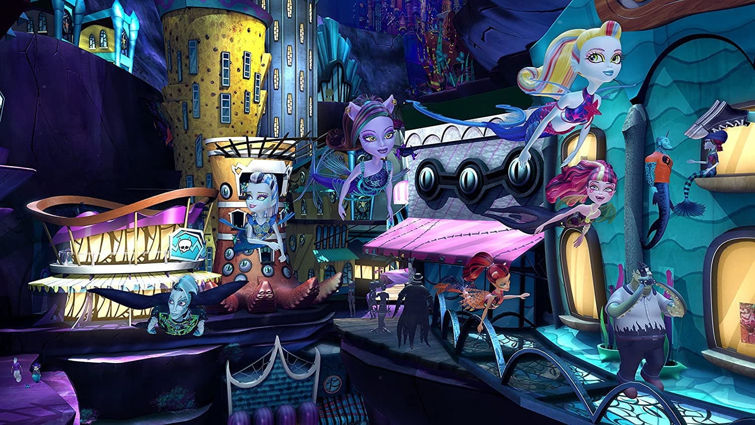 Monster High: Great Scarrier Reef backdrop