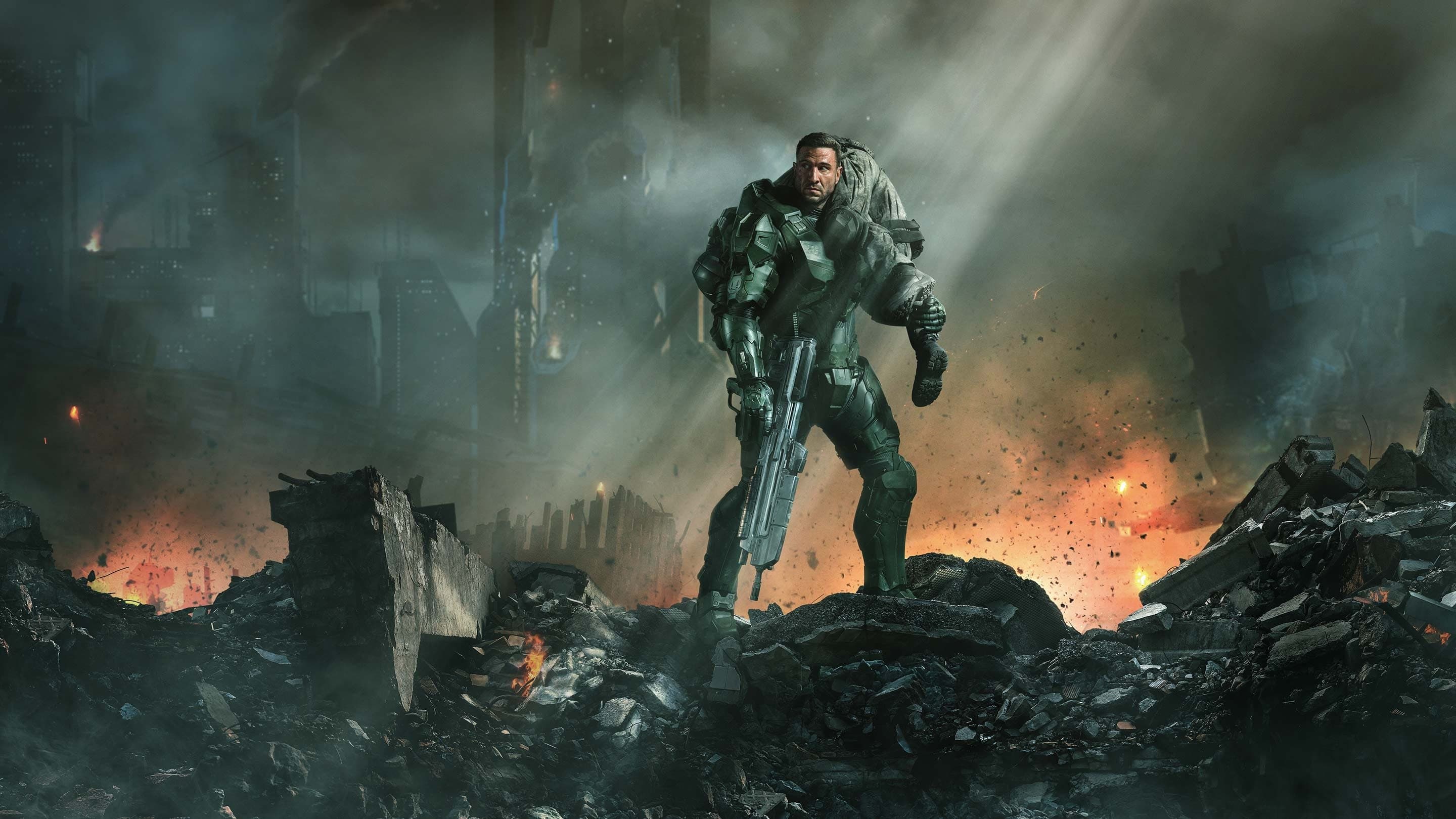 Halo backdrop