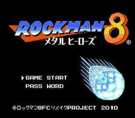 Rockman 8 Metal Heroes Famicom cover art