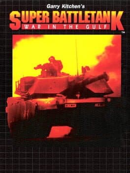 Garry Kitchen's Super Battletank: War in the Gulf cover art