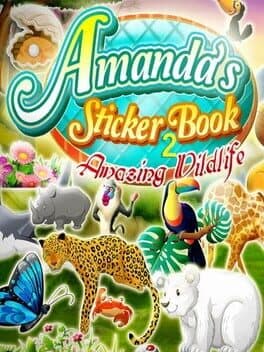 Amanda's Sticker Book 2: Amazing Wldlife cover art
