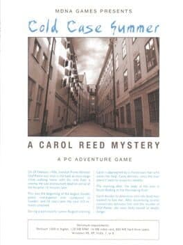 Cold Case Summer cover art