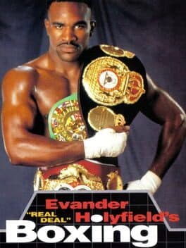 Evander Holyfield's Real Deal Boxing cover art
