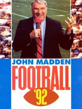 John Madden Football '92 cover art