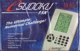 eSudoku 15K cover art