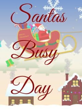 Santa's busy day cover art