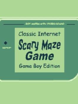 Classic Internet Scary Maze Game: Game Boy Edition cover art