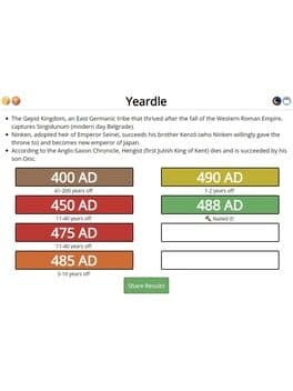 Yeardle cover art