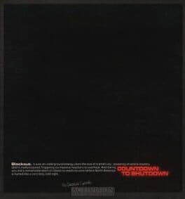 Countdown to Shutdown cover art