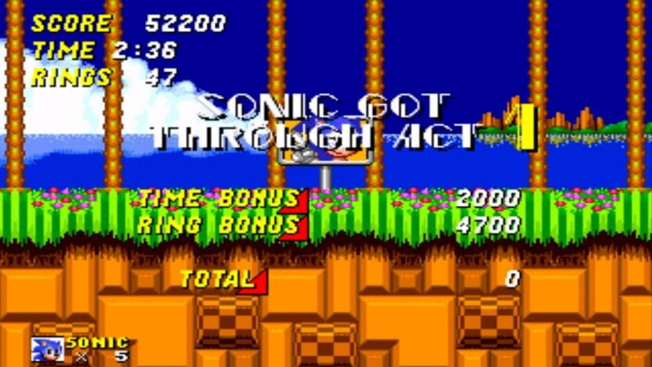 Sonic the Hedgehog 2 screenshot 1