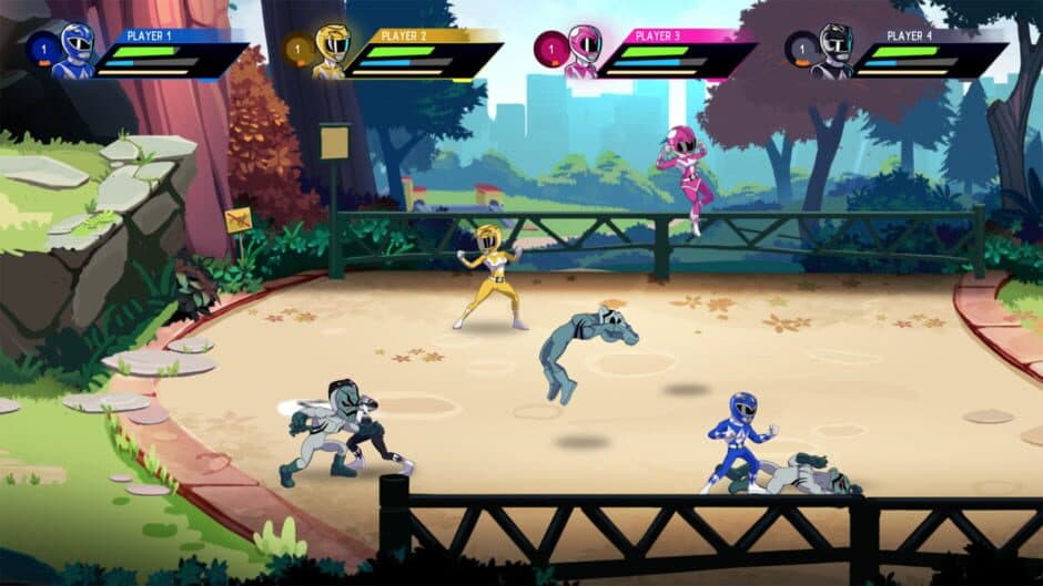 Saban's Mighty Morphin Power Rangers: Mega Battle screenshot 2