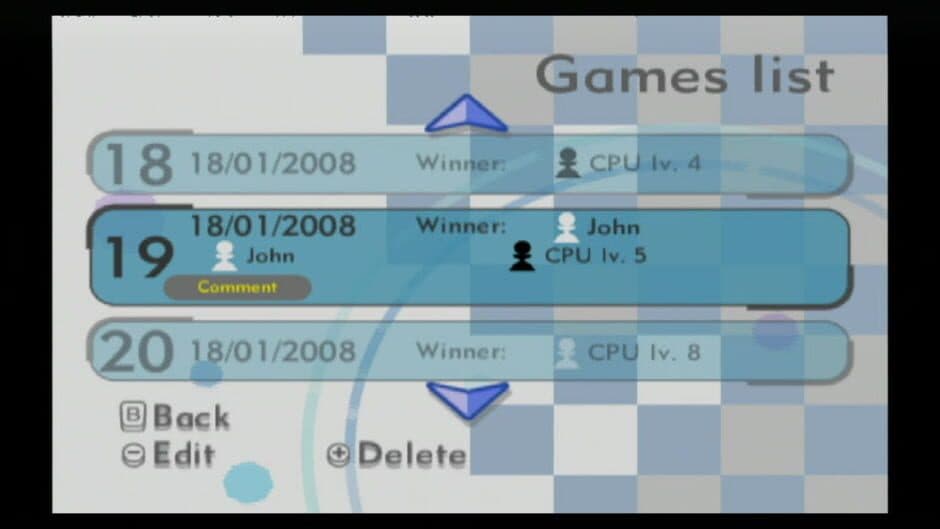 Wii Chess screenshot 1