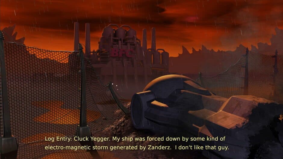 Cluck Yegger in Escape from the Planet of the Poultroid screenshot 3