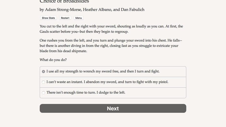 Choice of Broadsides screenshot 5