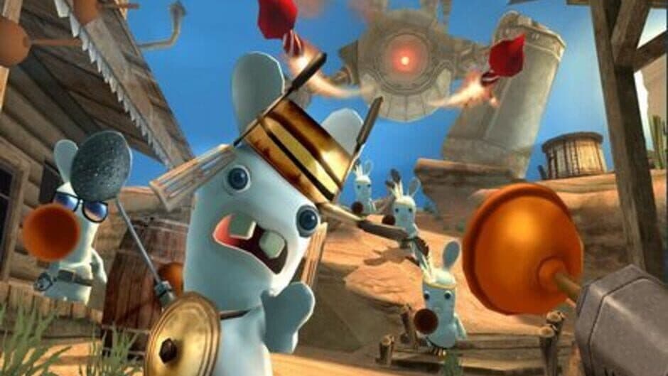 Rayman Raving Rabbids screenshot 1