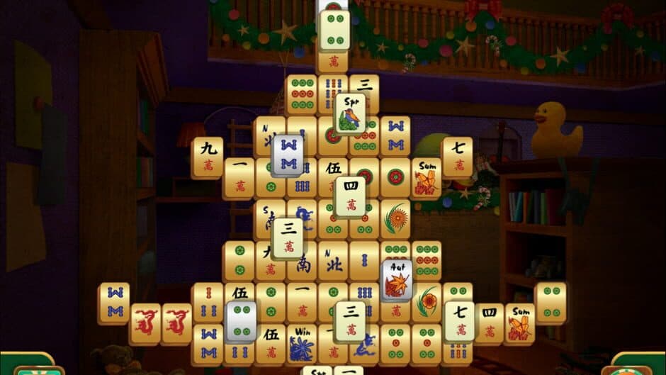 Christmas Mahjong screenshot 1