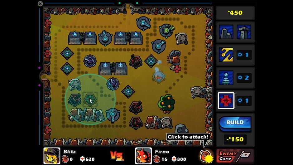 Fire With Fire: Online Tower Attack and Defense screenshot 1
