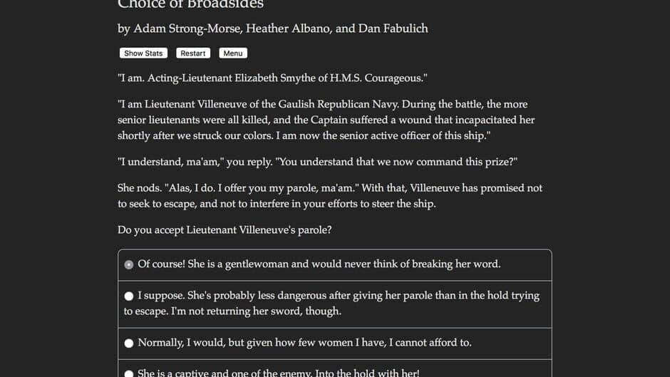 Choice of Broadsides screenshot 3