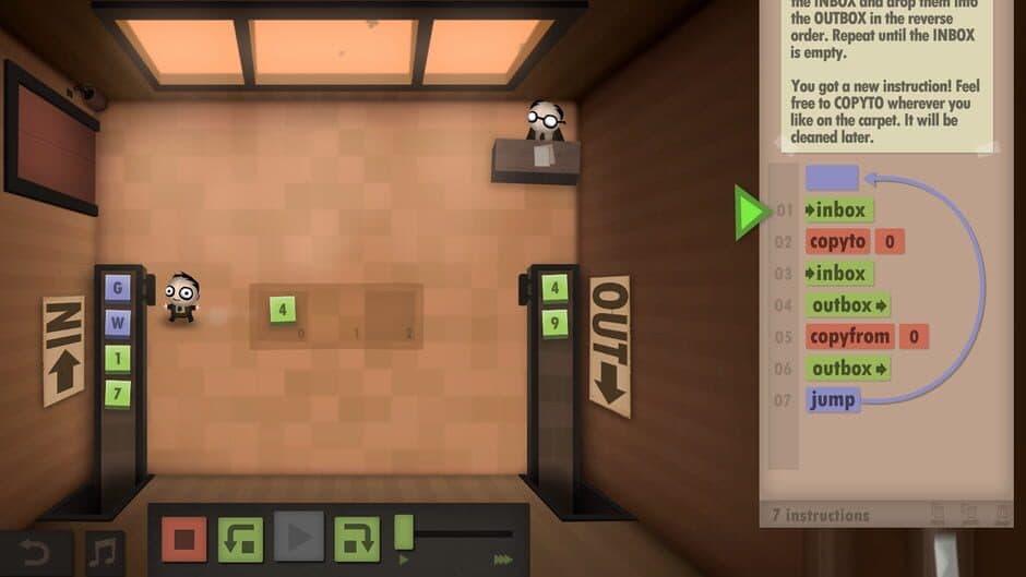 Human Resource Machine screenshot 6