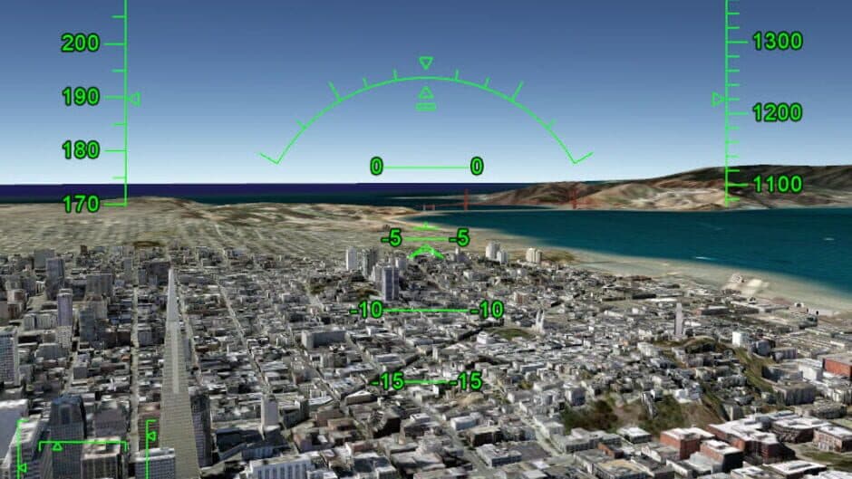 Google Earth Flight Simulator screenshot 1