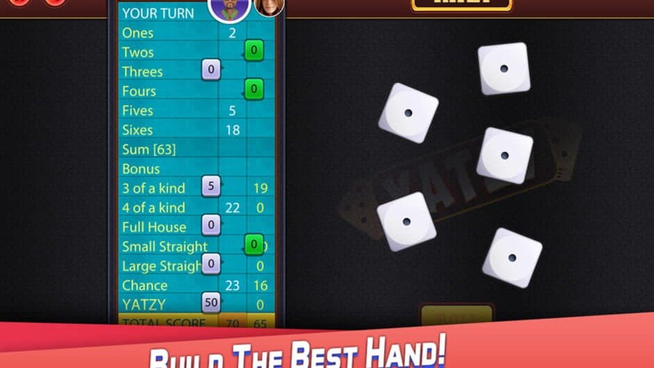Yatzy: Classic Dice Game screenshot 2
