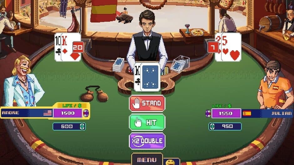 Super Blackjack Battle 2 Turbo Edition - The Card Warriors screenshot 3