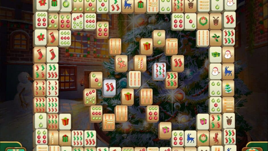 Christmas Mahjong screenshot 5