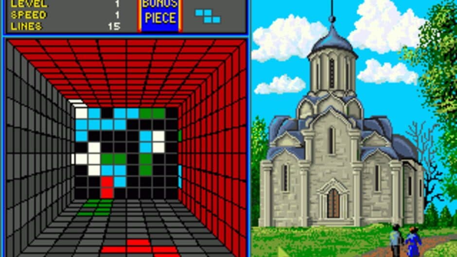 Welltris screenshot 1