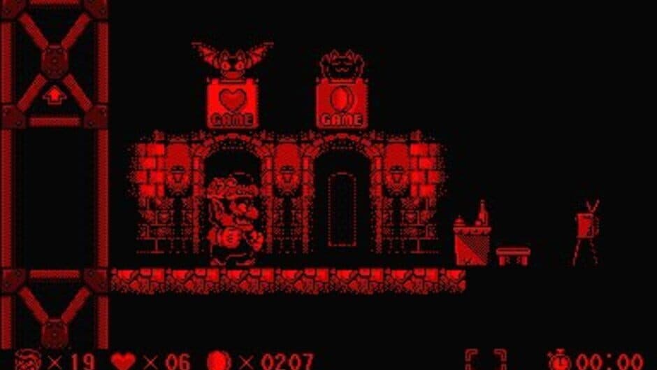 Virtual Boy Wario Land screenshot 1