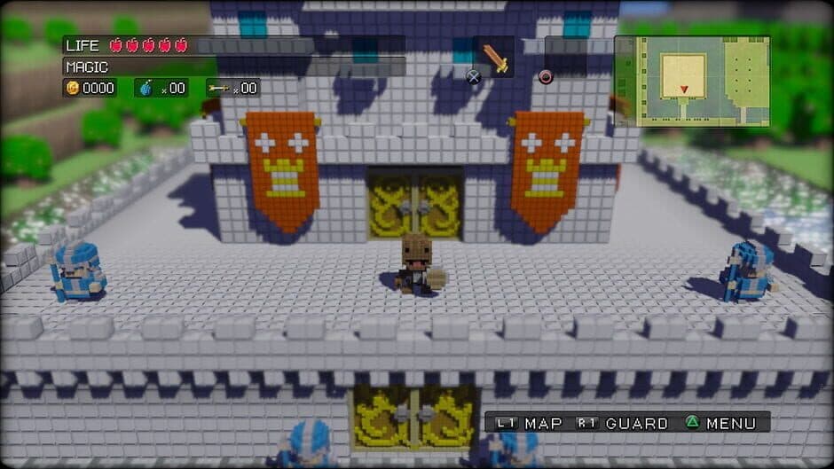 3D Dot Game Heroes screenshot 1