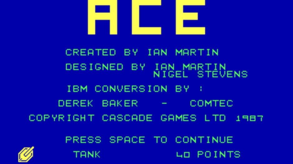 ACE screenshot 1
