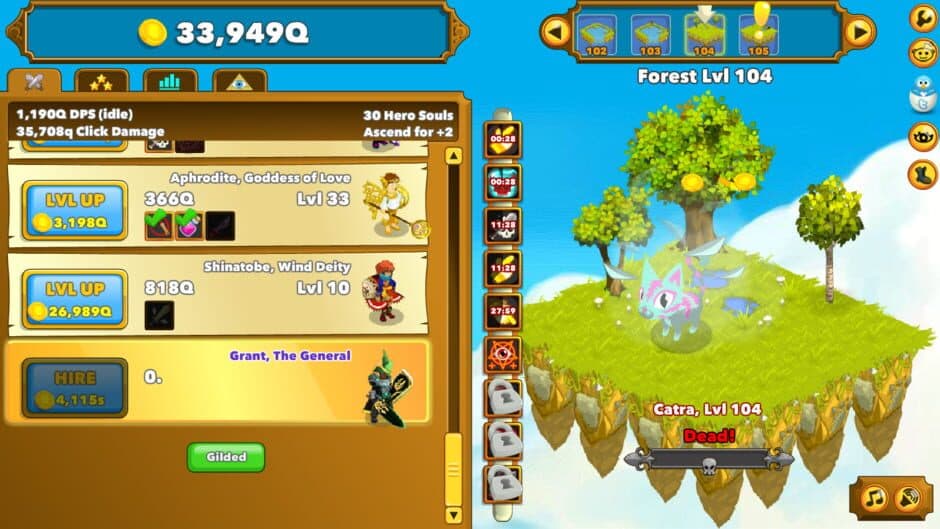 Clicker Heroes screenshot 5