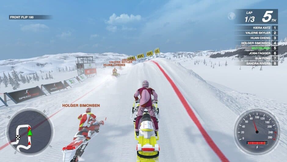Snow Moto Racing Freedom screenshot 8