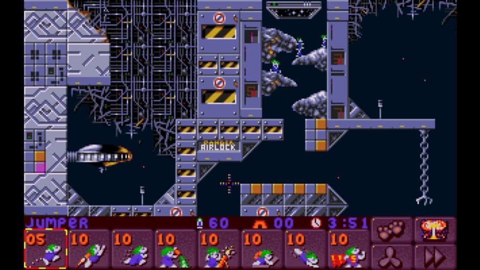 Lemmings 2: The Tribes screenshot 1