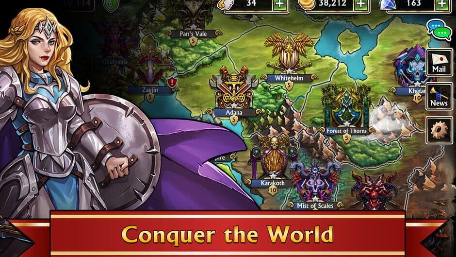 Gems of War screenshot 1