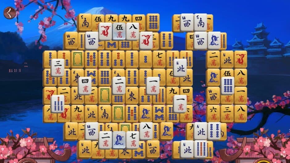 Sakura Day 2 Mahjong screenshot 2