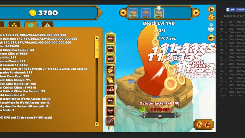 Clicker Heroes screenshot 3