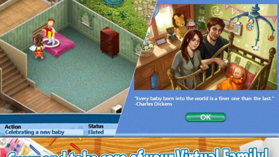 Virtual Families 2: Our Dream House screenshot 1