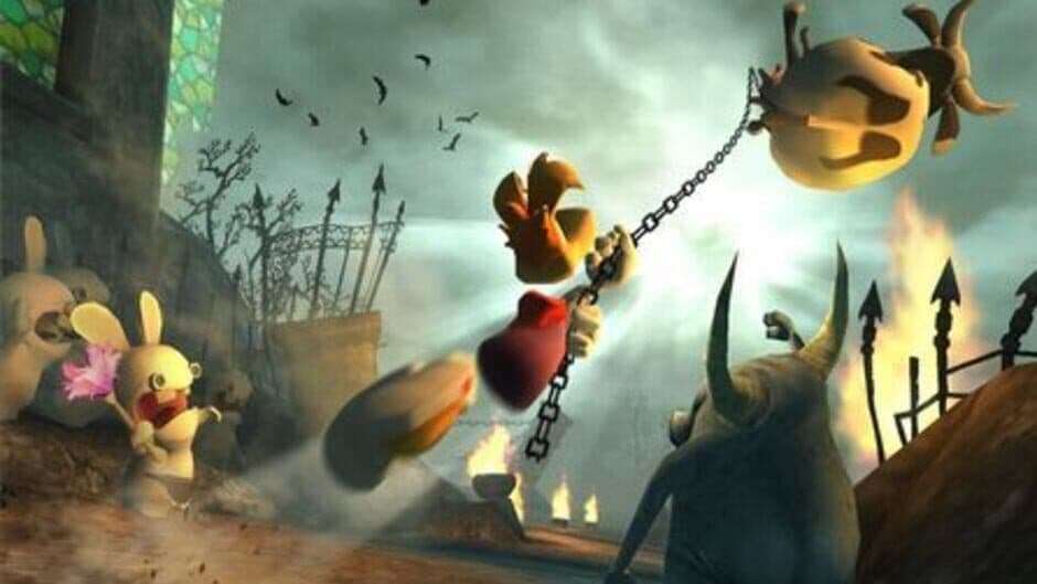 Rayman Raving Rabbids screenshot 2
