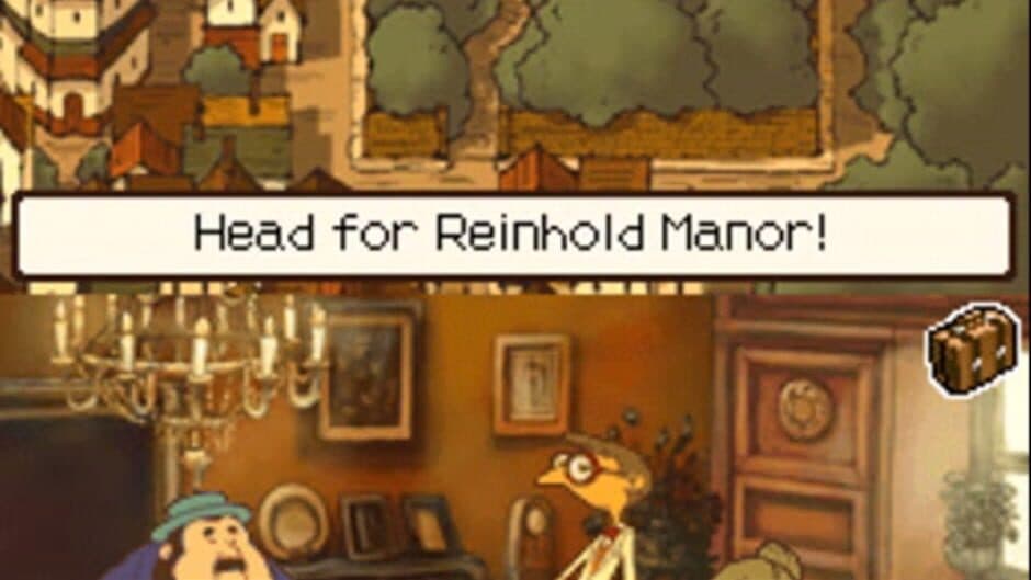 Professor Layton and the Curious Village screenshot 2