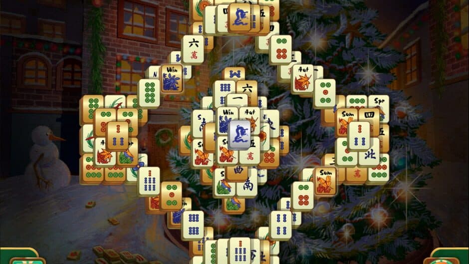 Christmas Mahjong screenshot 6
