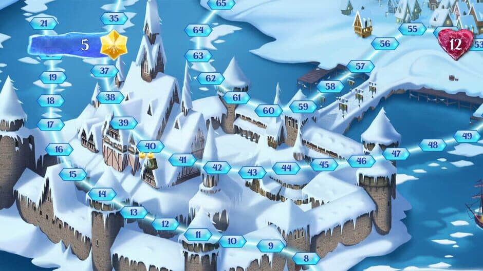 Frozen Free Fall: Snowball Fight screenshot 5