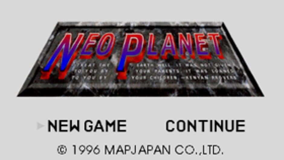 Neo Planet screenshot 1
