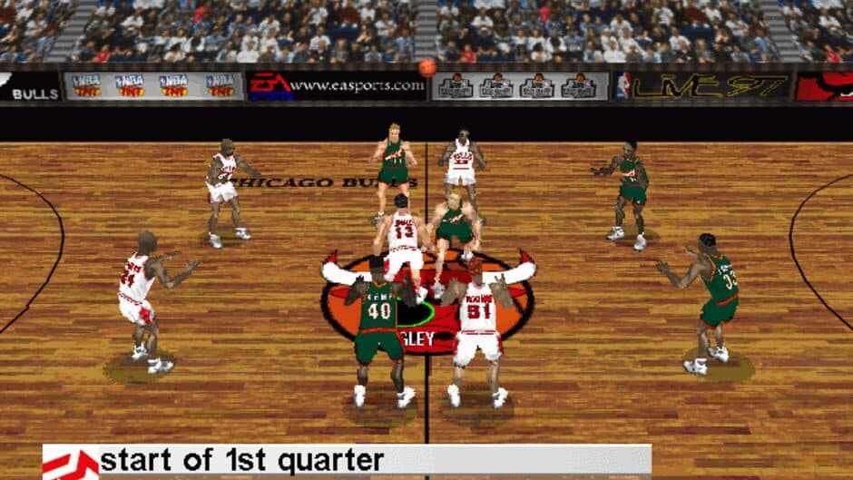 NBA Live 97 screenshot 1
