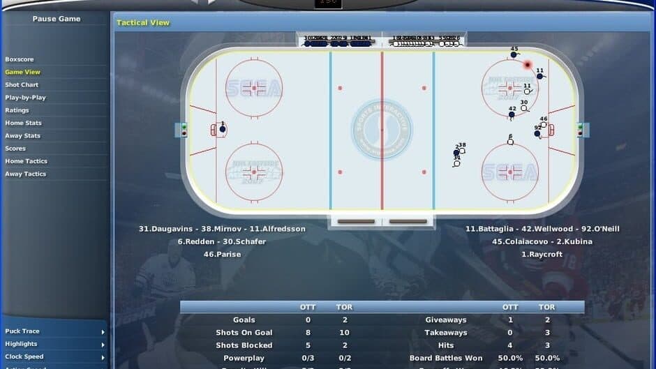NHL Eastside Hockey Manager 2007 screenshot 1