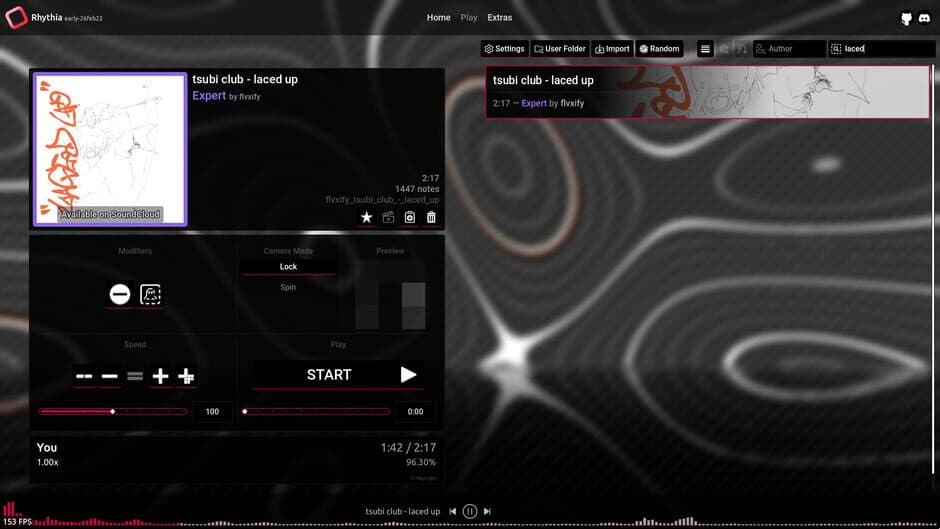 Rhythia screenshot 1