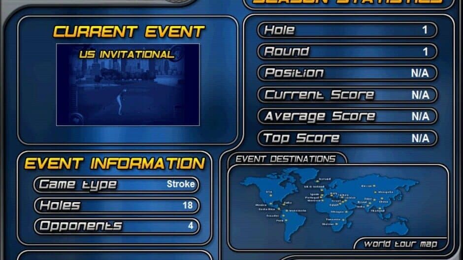 Impossible Golf: Worldwide Fantasy Tour screenshot 1